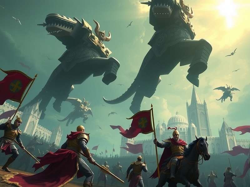 Royal Overlords Conquest Epic Battle Scene